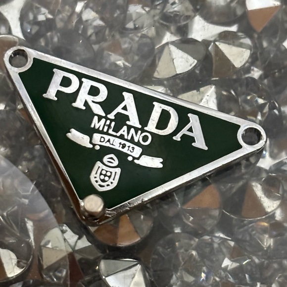 Prada Jewelry - Prada Women's Necklace in Dark Green and Silver